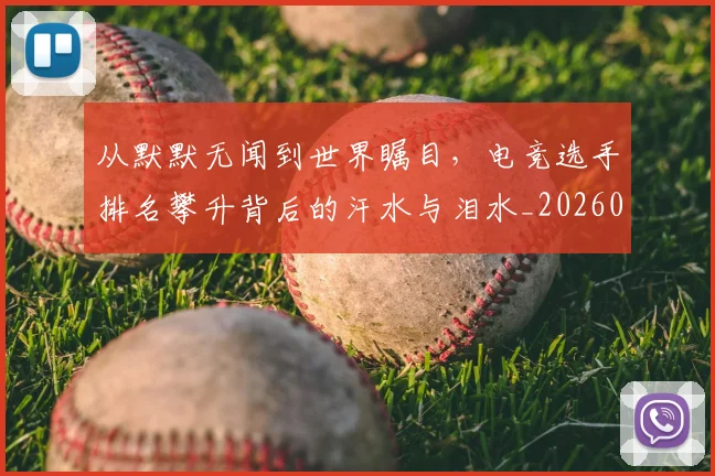 从默默无闻到世界瞩目,电竞选手排名攀升背后的汗水与泪水_20260704165221